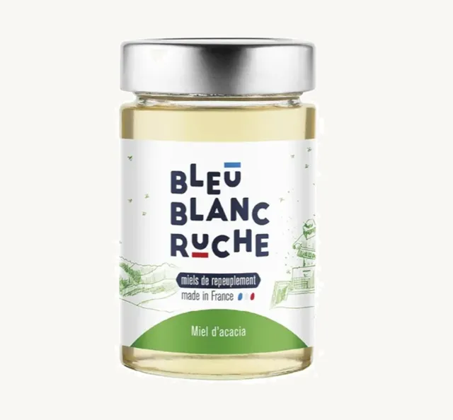 bleu-blanc-ruche-miele-di-acacia-francese-250-g image 1