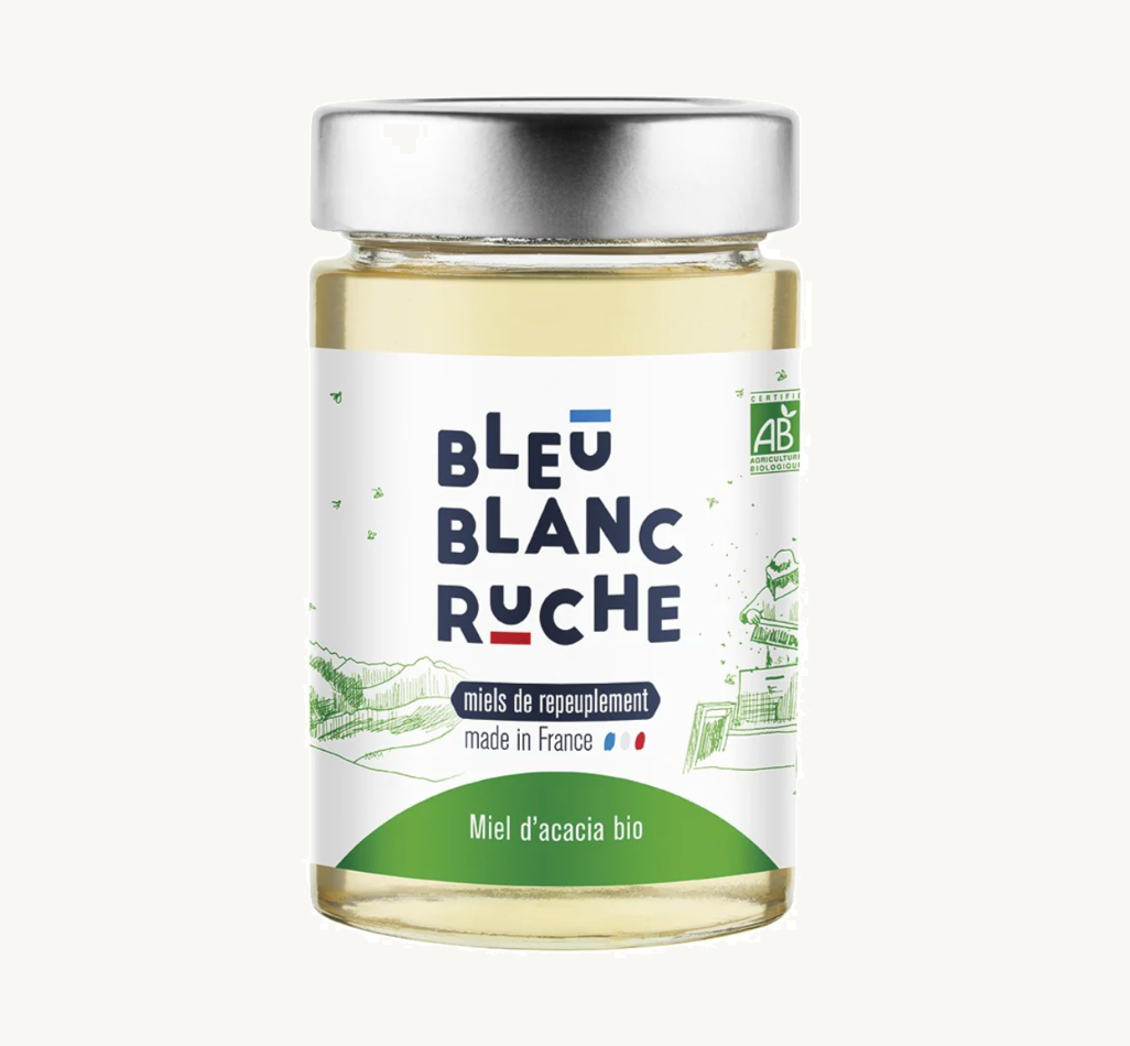 bleu-blanc-ruche-miele-di-acacia-bio-250-g image 1