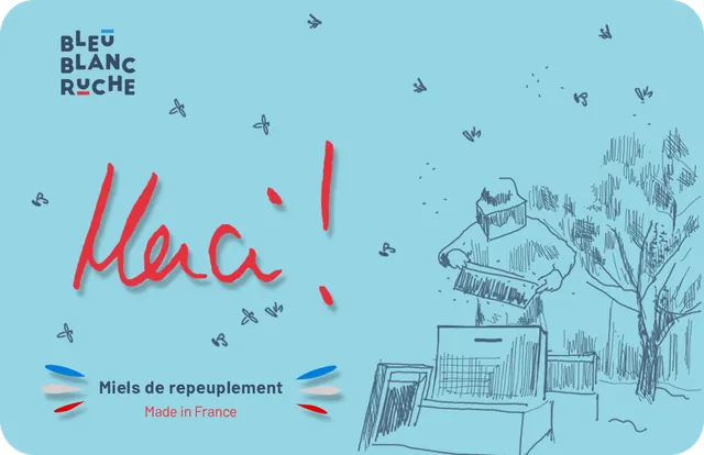 bleu-blanc-ruche-carta-regalo-buono-digitale-mieli-francesi image 1