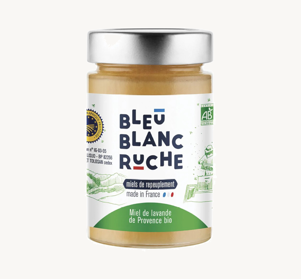 bleu-blanc-ruche-miele-di-lavanda-bio-250-g image 1