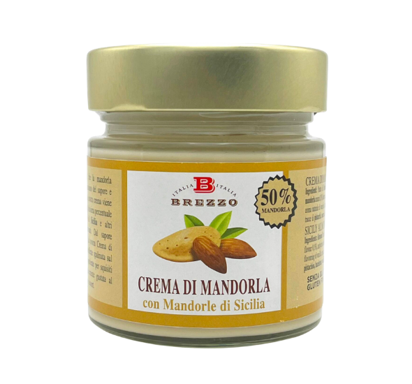 brezzo-crema-di-mandorla-di-sicilia-crema-spalmabile-artigianale image 1