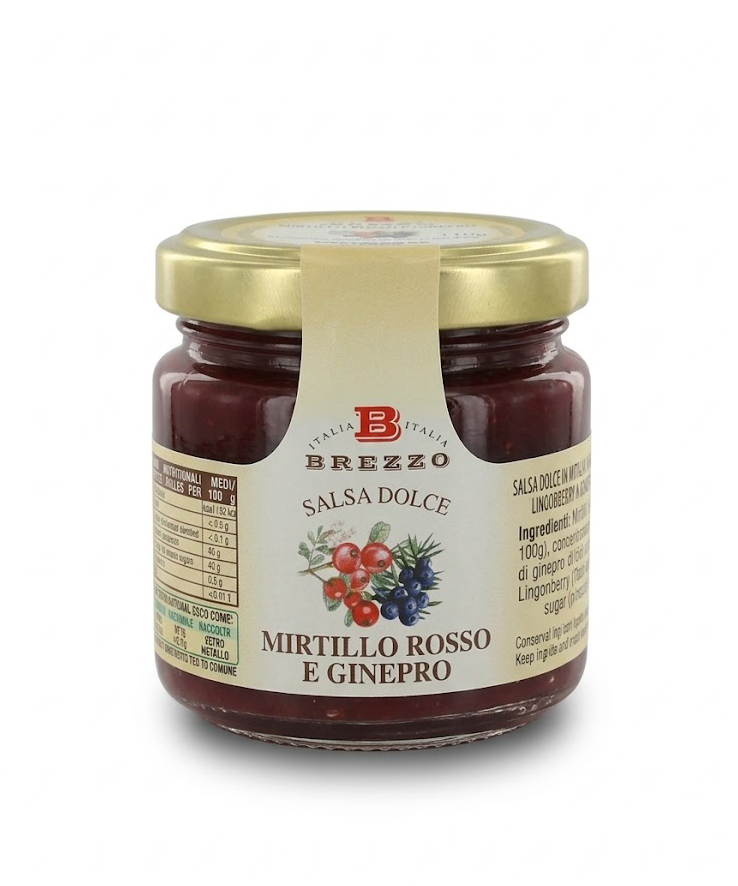 brezzo-salsa-dolce-di-mirtillo-rosso-e-ginepro-confettura-miobio image 1