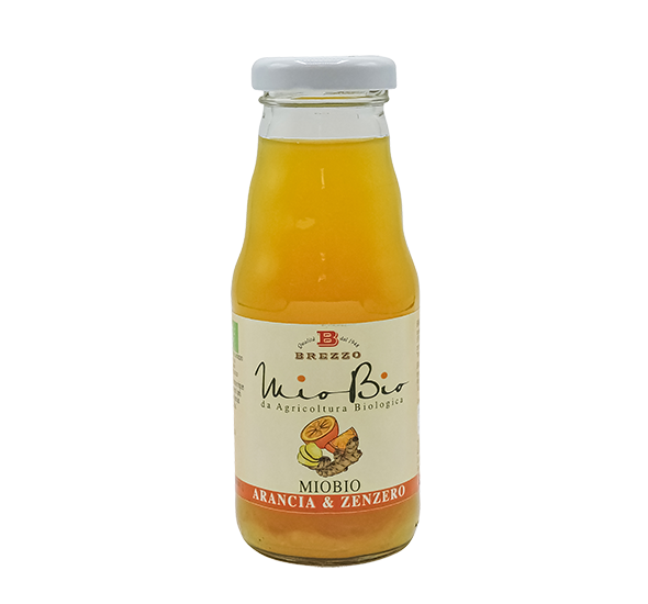 brezzo-miobio-nettare-di-frutta-arancia-e-zenzero-200-ml image 1