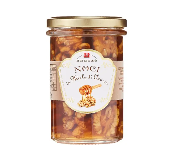 brezzo-gherigli-di-noci-in-miele-di-acacia-vasetto image 1
