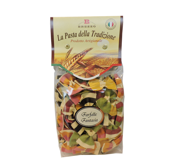 brezzo-farfalle-fantasia-pasta-di-semola-di-grano-duro-colorata image 1