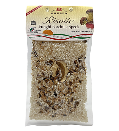 brezzo-risotto-con-funghi-porcini-e-speck-pronto-da-cuocere image 1