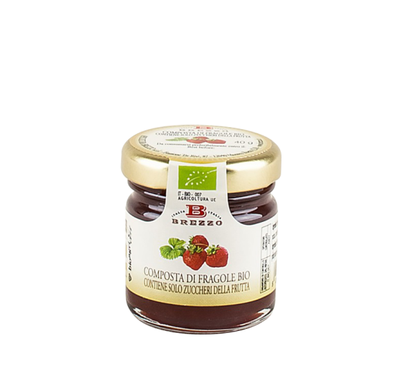 brezzo-mignon-composta-di-fragole-bio-40-g image 1