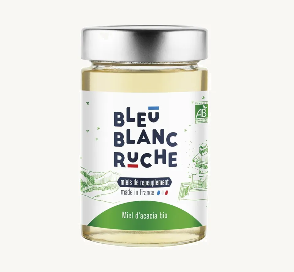 bleu-blanc-ruche-miele-di-acacia-bio-250-g image 1