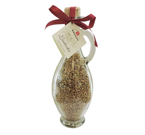 brezzo-lenticchie-in-vaso-anfora-in-vetro-idea-regalo image 1