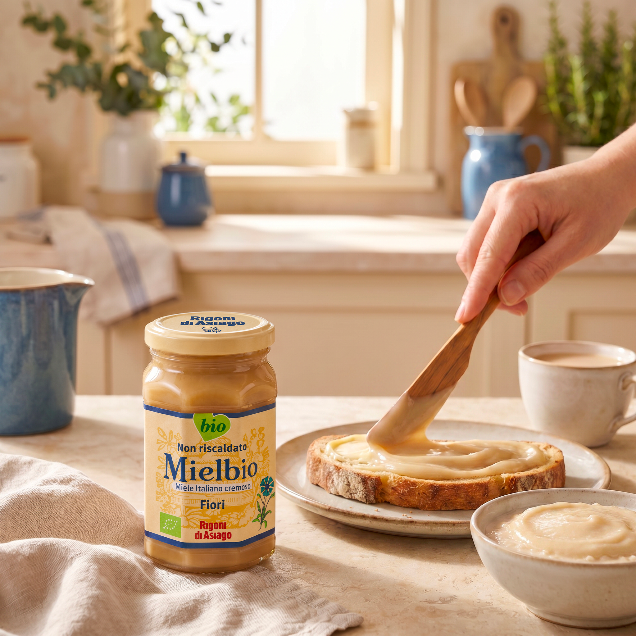 mielbio-miele-di-fiori-cremoso-bio-300g image 2