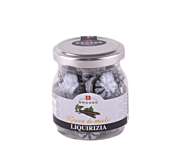 brezzo-drops-miele-e-liquirizia-caramelle-in-vaso image 1