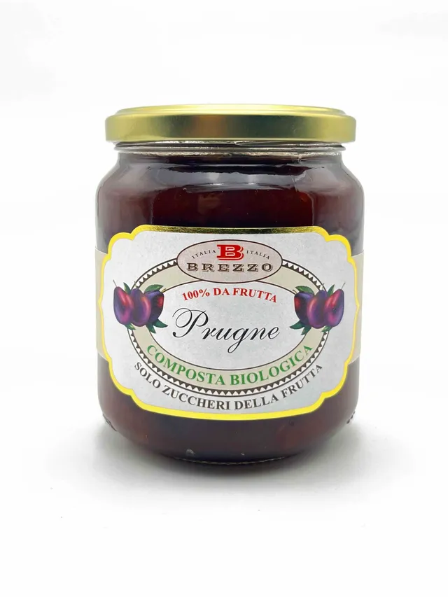 brezzo-composta-di-prugne-bio-senza-zuccheri-aggiunti image 1