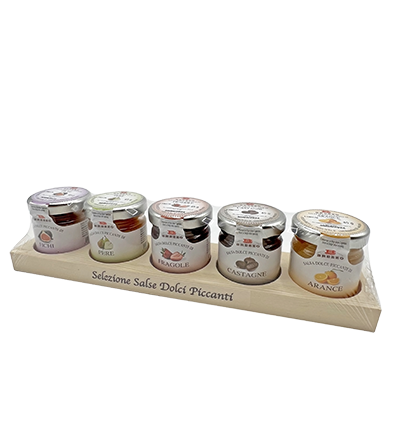 brezzo-astuccio-in-legno-salse-dolci-piccanti-5-mieli image 1
