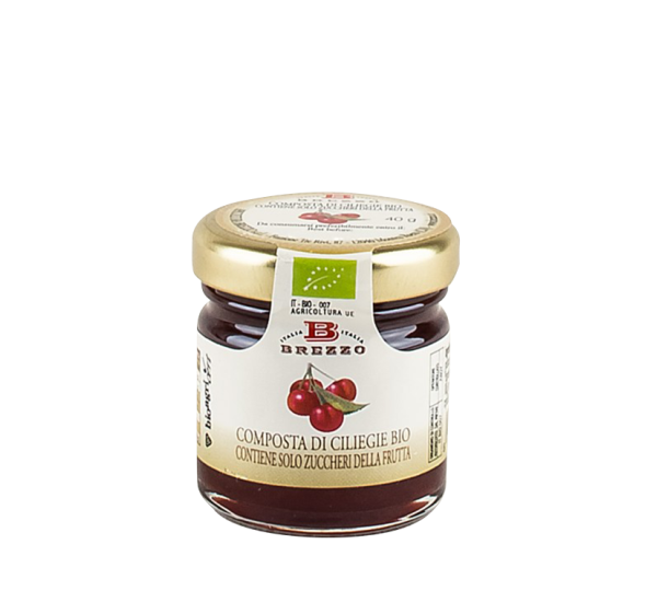 brezzo-mignon-composta-di-ciliegie-bio-40-g image 1
