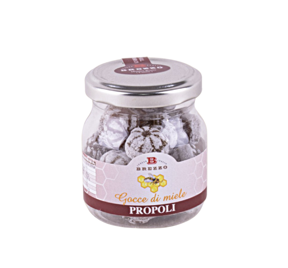 brezzo-drops-miele-propoli-caramelle-in-vaso image 1