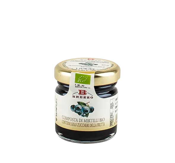 brezzo-mignon-composta-di-mirtilli-bio-40-g image 1