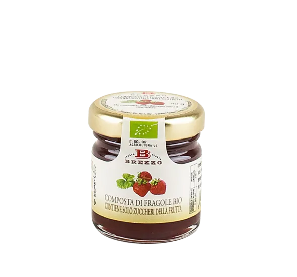 brezzo-mignon-composta-di-fragole-bio-40-g image 1