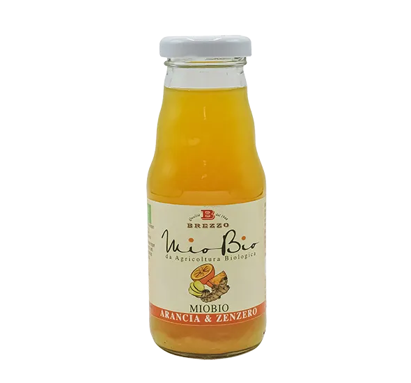 brezzo-miobio-nettare-di-frutta-arancia-e-zenzero-200-ml image 1