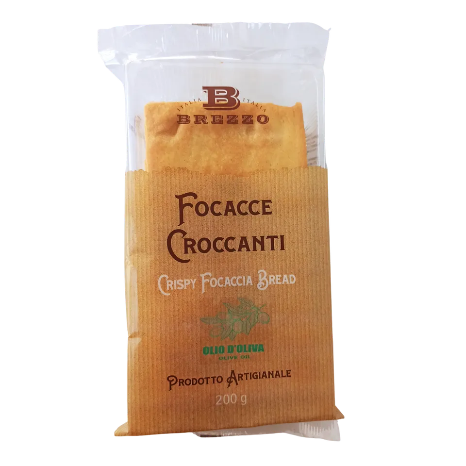 brezzo-focaccia-croccante-classica-all-olio-d-oliva-snack-artigianale image 1