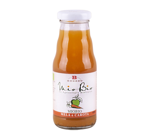 brezzo-miobio-nettare-di-frutta-mela-e-carota-200-ml image 1