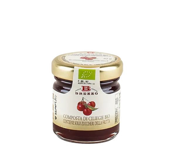 brezzo-mignon-composta-di-ciliegie-bio-40-g image 1