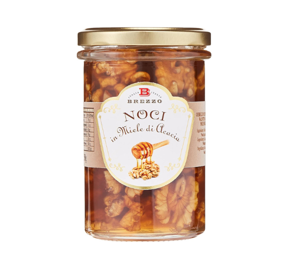 brezzo-gherigli-di-noci-in-miele-di-acacia-vasetto image 1