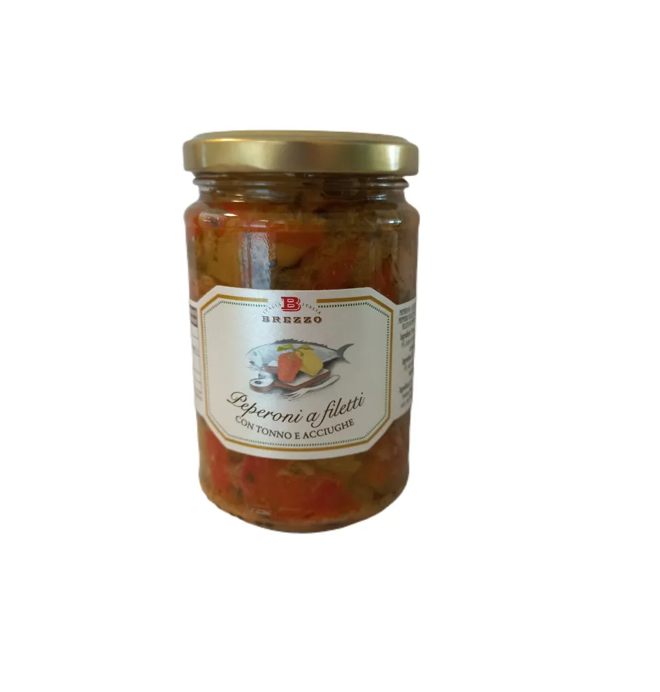 brezzo-peperoni-a-filetti-con-tonno-e-acciughe-antipasto image 1