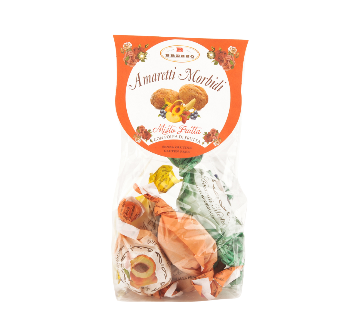 brezzo-amaretti-morbidi-misto-frutta-dolcetti-con-vera-polpa-di-frutta image 1